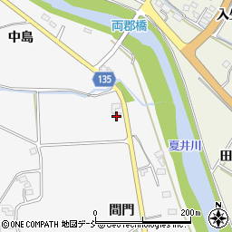 福島県いわき市小川町塩田間門23周辺の地図