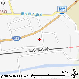 新潟県十日町市松代3920周辺の地図