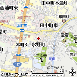 新潟県十日町市若宮町周辺の地図