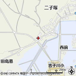 福島県西白河郡中島村二子塚西内7周辺の地図