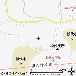 新潟県十日町市松代3187周辺の地図