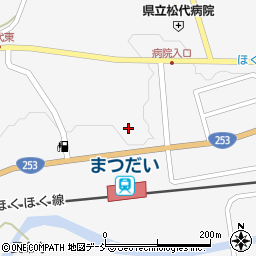 新潟県十日町市松代3488周辺の地図