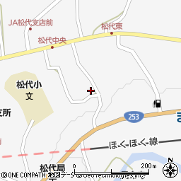 新潟県十日町市松代3354周辺の地図