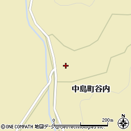 石川県七尾市中島町谷内周辺の地図