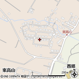 福島県西白河郡西郷村熊倉東高山1-90周辺の地図