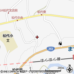 新潟県十日町市松代3388周辺の地図