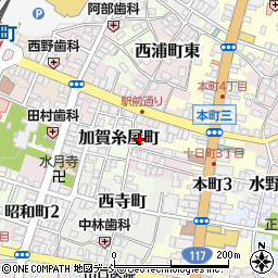 新潟県十日町市加賀糸屋町104周辺の地図