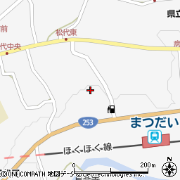 新潟県十日町市松代3443周辺の地図