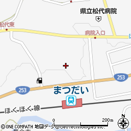 新潟県十日町市松代3476周辺の地図