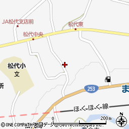 新潟県十日町市松代3400周辺の地図