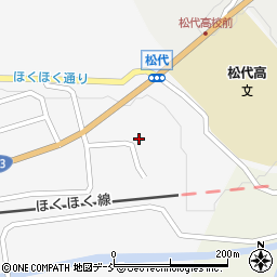 新潟県十日町市松代3950周辺の地図