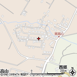 福島県西白河郡西郷村熊倉東高山1-76周辺の地図