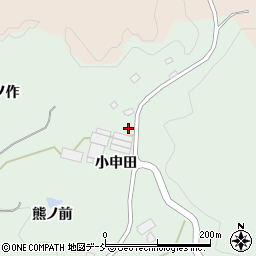 福島県いわき市小川町上平（堤ノ作）周辺の地図