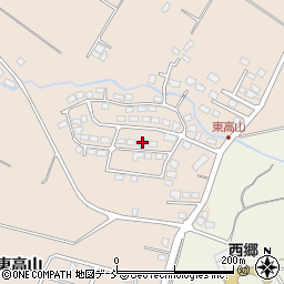 福島県西白河郡西郷村熊倉東高山1-94周辺の地図