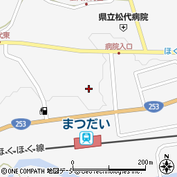 新潟県十日町市松代3486周辺の地図