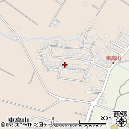 福島県西白河郡西郷村熊倉東高山1-96周辺の地図