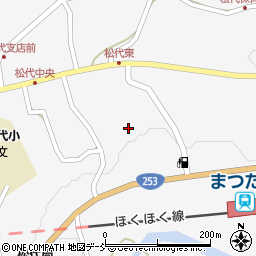 新潟県十日町市松代3395周辺の地図