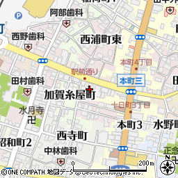 新潟県十日町市駅通り11周辺の地図