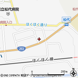 新潟県十日町市松代3913周辺の地図