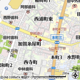 新潟県十日町市駅通り100周辺の地図