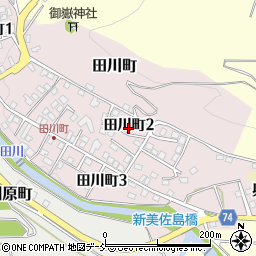新潟県十日町市田川町2丁目周辺の地図