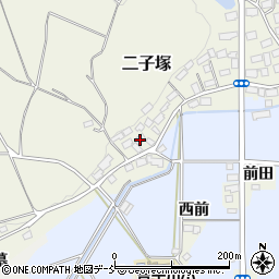 福島県西白河郡中島村二子塚西内15周辺の地図