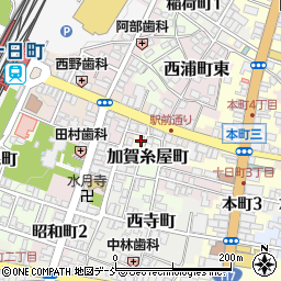 新潟県十日町市加賀糸屋町116-12周辺の地図