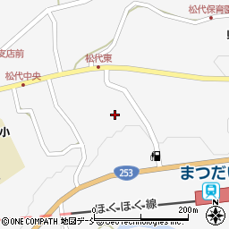 新潟県十日町市松代3434周辺の地図