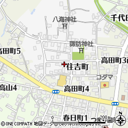 新潟県十日町市住吉町155周辺の地図