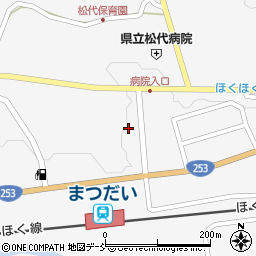 新潟県十日町市松代3652周辺の地図