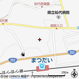 新潟県十日町市松代3483周辺の地図