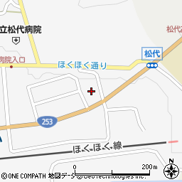 新潟県十日町市松代3912周辺の地図