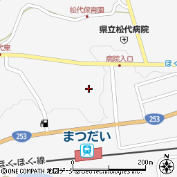 新潟県十日町市松代3497周辺の地図