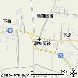 福島県西白河郡泉崎村関和久瀬知房後2周辺の地図