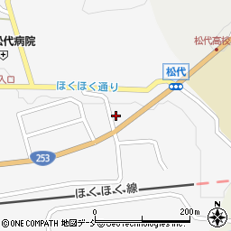 新潟県十日町市松代3909周辺の地図