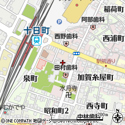 新潟県十日町市駅通り14周辺の地図