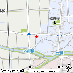 藤巻町内会館周辺の地図