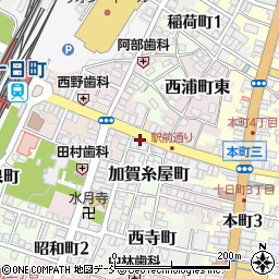 新潟県十日町市駅通り127-3周辺の地図