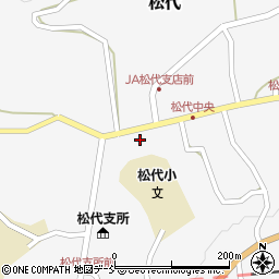 新潟県十日町市松代3282周辺の地図