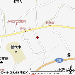新潟県十日町市松代3410周辺の地図