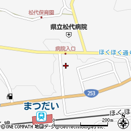 新潟県十日町市松代3653周辺の地図