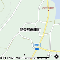 石川県七尾市能登島向田町周辺の地図