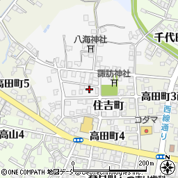 新潟県十日町市住吉町周辺の地図