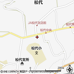 新潟県十日町市松代3289周辺の地図