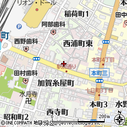 新潟県十日町市西浦町東121周辺の地図