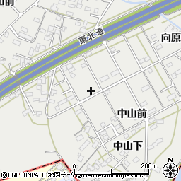 福島県西白河郡西郷村米中山前134周辺の地図