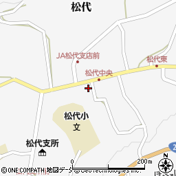 新潟県十日町市松代3296周辺の地図