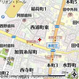 新潟県十日町市駅通り43周辺の地図