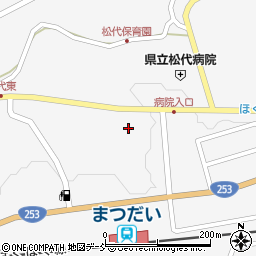 新潟県十日町市松代3499周辺の地図