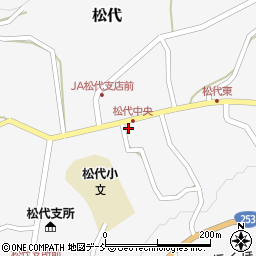 新潟県十日町市松代3297周辺の地図